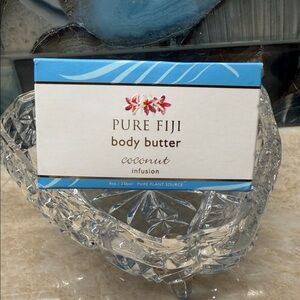 Coconut Infusion Body Butter - Blue and White